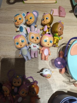 Lote Bebés Llorones Casa y Coche