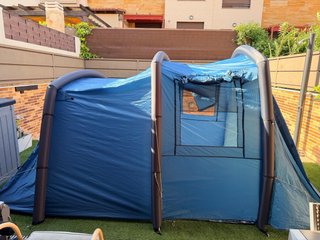 Tienda campaña inflable Outsunny túnel