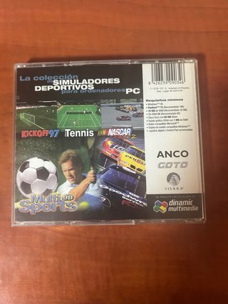 Multi Sports 98 PC CD-ROM Windows 95