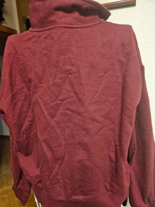 Sudadera corta H&M roja