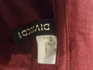 Sudadera corta H&M roja