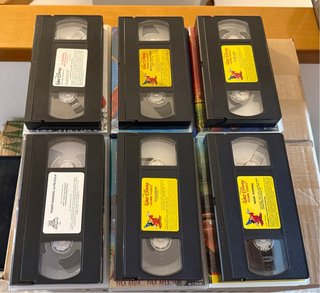 Lote 6 VHS Disney Clásicos