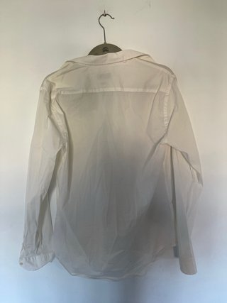 Camisa Zara Blanca Media Cremallera