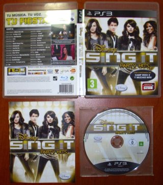 Disney Sing it Party Hits, PlayStation 3 PS3 Slim