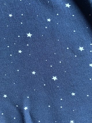 Pijama Estrellas Azul Talla L Oysho