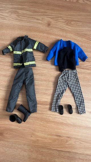 Lote Ropa Ken Barbie Mattel Vintage