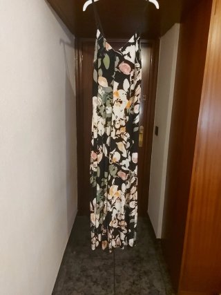 Mono largo tirantes estampado floral
