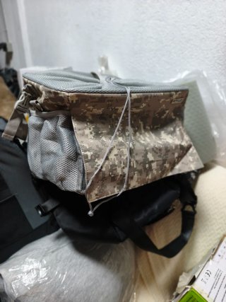 Mochila Transportín Mascota para Bicicleta,  Gris