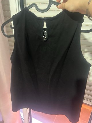 Top negro Stradivarius