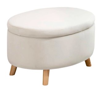 Puff Almacenaje HOMCOM Beige