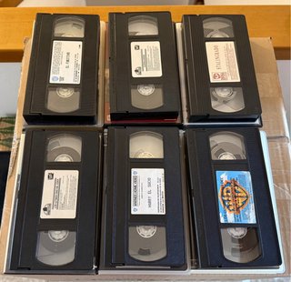 Lote 6 Películas VHS