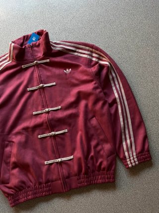 Chaqueta Adidas Año Nuevo Chino Roja Talla XL