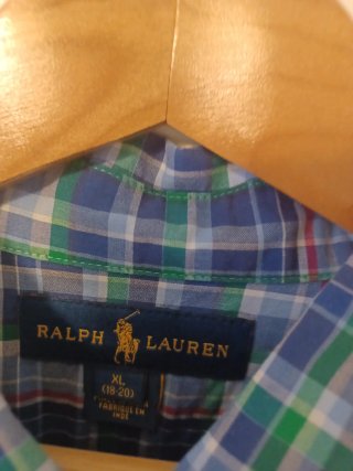 Camisa Polo Ralph Lauren cuadros M