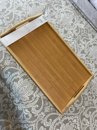 Bandeja de bambu