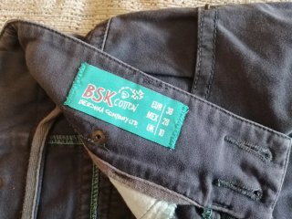 Pantalón corto Capri  mujer gris