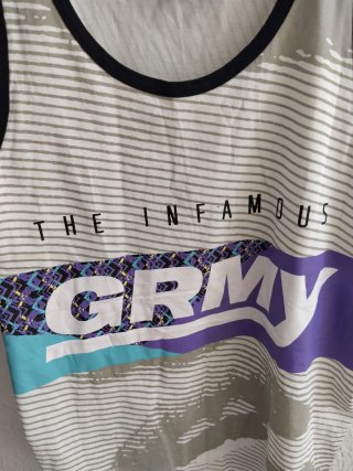 Camiseta sin mangas Grimey Talla L