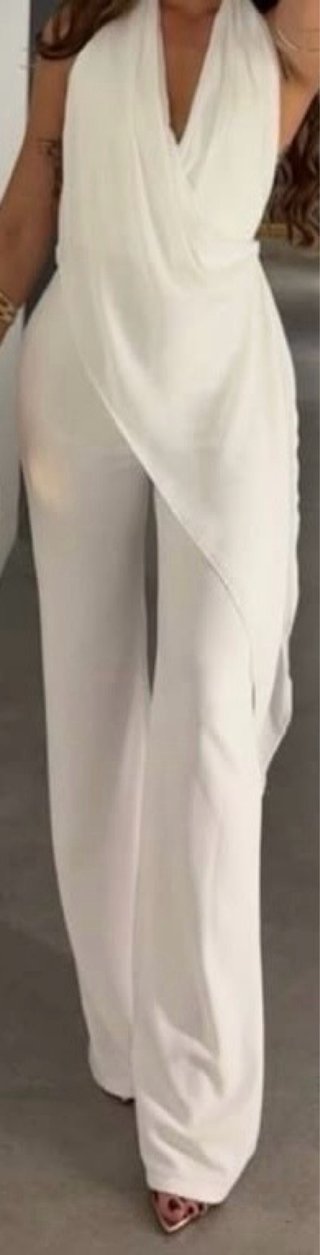 Mono gasa blanco talla única nuevo