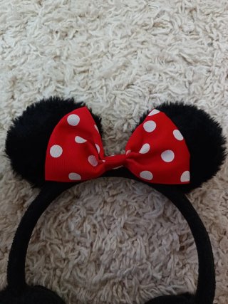 Orejeras Minnie Mouse Disney Negro
