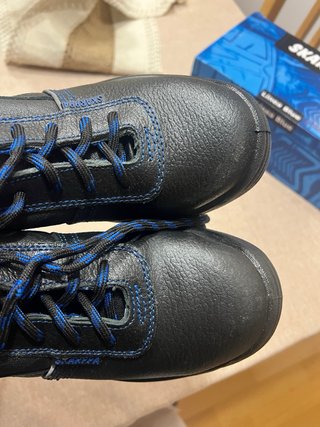 Botas de seguridad Skarppa negras y azules