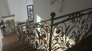 Barandilla hierro forjado artesanal
