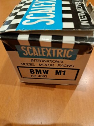 Scalextric BMW M1 con caja original