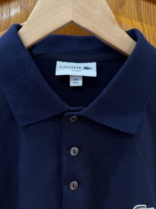 Polo Lacoste Azul Marino Talla L