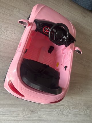 Coche eléctrico infantil rosa