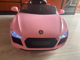 Coche eléctrico infantil rosa