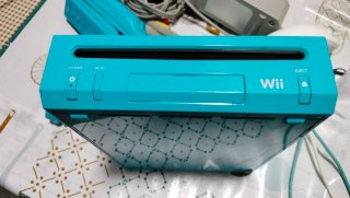 Consola Wii Nintendo Azul + Accesorios