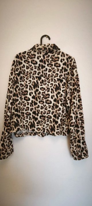 Camisa Zara Leopardo Talla L