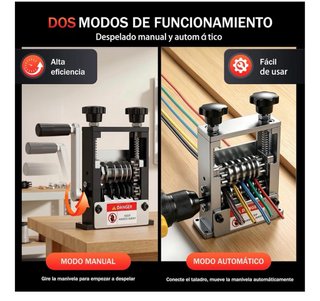 Máquina Pelacables Cobre ESOHOT 3-17mm