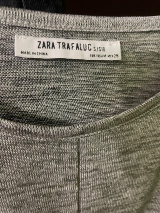Set short Pimkie e top metallizzato Zara tg.S
