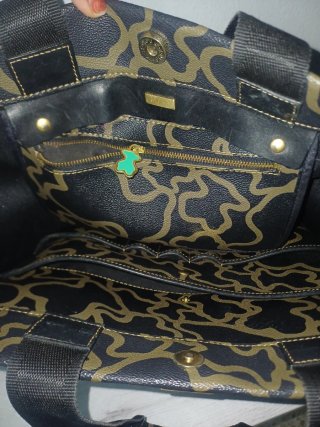Bolso Tous Negro y Marrón original no replica