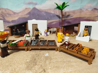 Playmobil Mercado Antiguo
