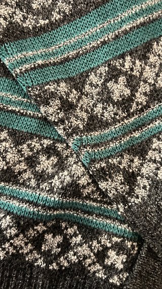 Lacoste Vintage Made in France Cardigan Estampado