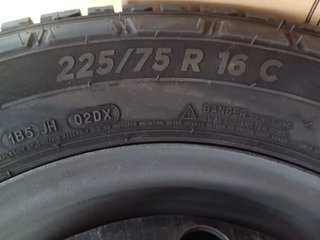 Neumáticos 225/75 R 16 C Fiat Ducato