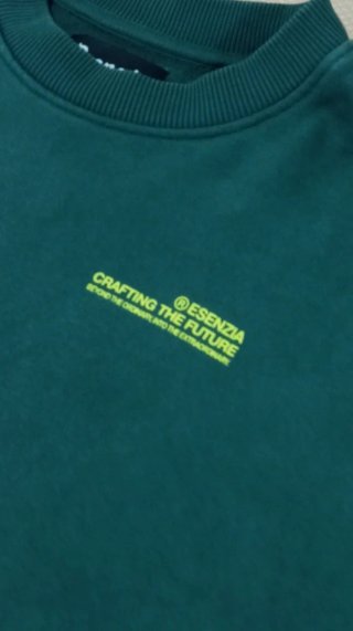 Sudadera Esenzia Verde