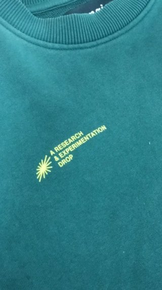 Sudadera Esenzia Verde