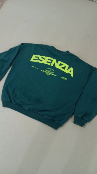 Sudadera Esenzia Verde