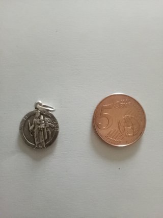Medalla religiosa antigua