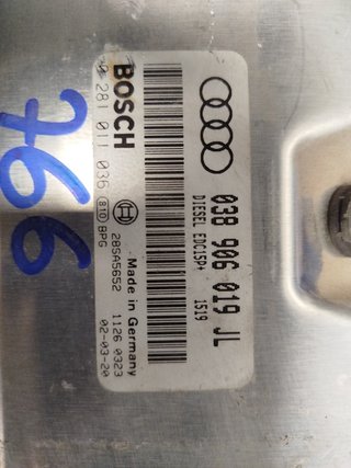 CENTRALITA MOTOR UCE AUDI A4 BERLINA (8E) 1.9 TDI