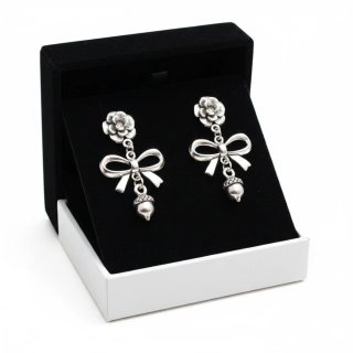 Pendientes Flor Lazo Bellota baturra