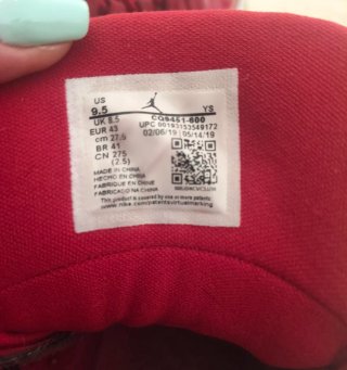 Nike Jordan 11 Rojo