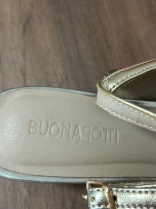 Sandalias Buonarotti Talla 38