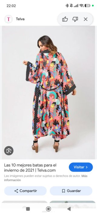 Kimono Lolina Multicolor Talla Única