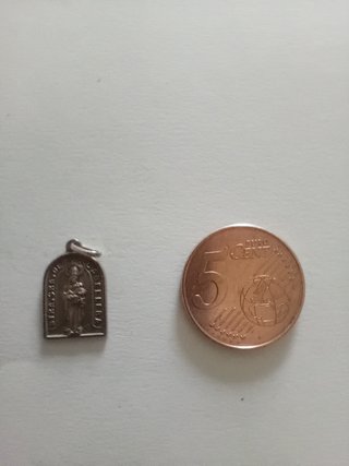 Medalla religiosa antigua