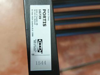 Perchero Metálico Ikea Negro
