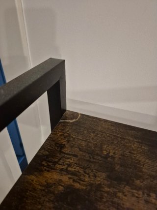 Estantería industrial madera y metal