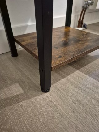 Estantería industrial madera y metal