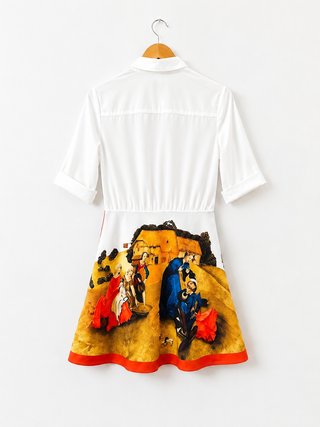 Vestido Camisero Jardín de las Delicias